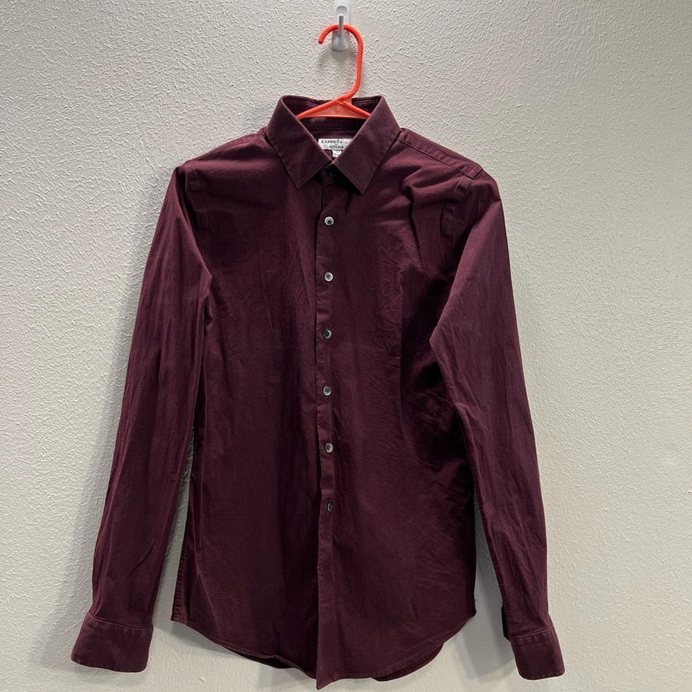 Red Express 1MX Extra Slim Button Down